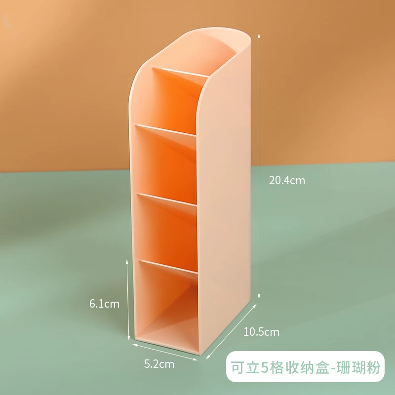 Universal table creative storage box, plastic makeup box for office for boxes, storage system, stationery, capacious pens holder