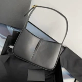 Модная сумка подмышку, премиум класс, из натуральной кожи, крокодиловый принт