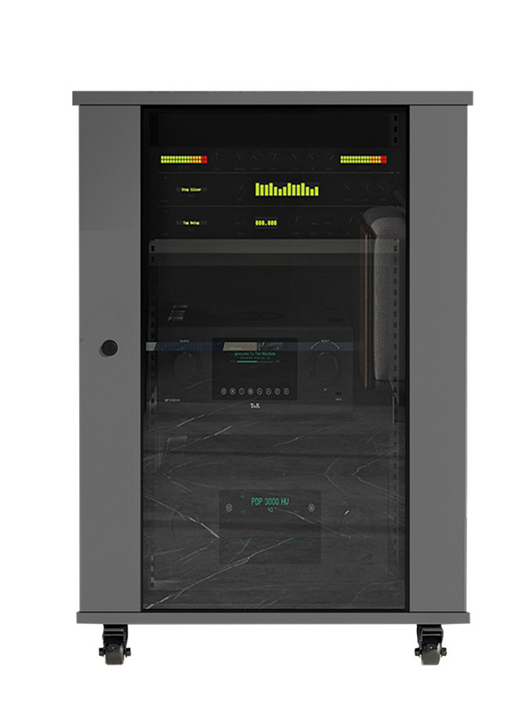 Danlaimeike Cinema Ktv Stage Audio-Visual Equipment Amplifier Cabinet Mobile Conference Room Aircraft Rack