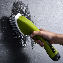 Automatic liquid brush household long handle wash pan brush toilet wall tile brush kitchen pool large cleaning brush
