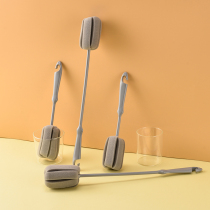 2 long handle sponge washing Cup brush no dead corner cleaning teapot washing glass to remove tea stains bottle brush artifact