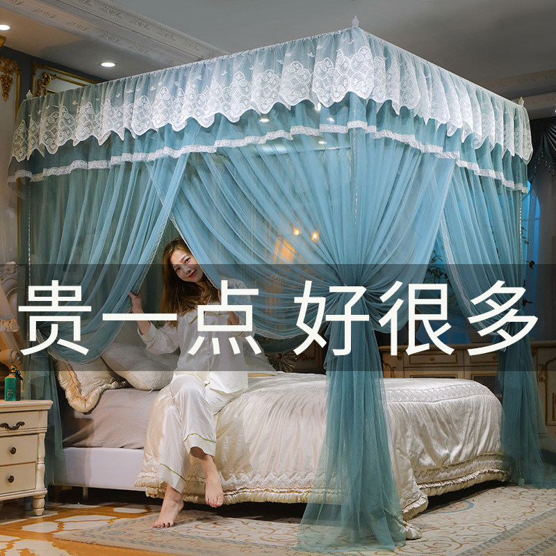 Mosquito Nets Home Bedrooms 2021 New 2022 Floor Style Superior Three Doors Old Palace Thickened Encrypted Tattoo
