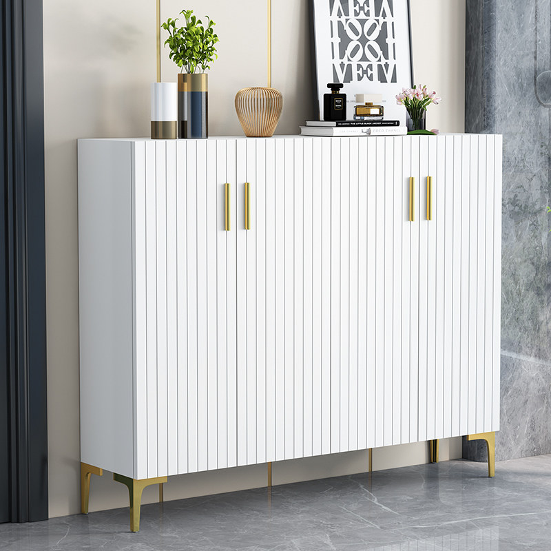 Light luxury Nordic shoe cabinet home door storage locker entry door entry porch cabinet living room shoe rack locker