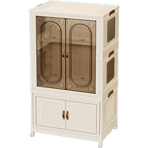 Free-to-install baby wardrobe Baby clothes containing children small closet Home Snack Finishing Boxes Plastic Lockers