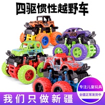 Inertial four-wheel drive off-road vehicle Children boy return car anti-Fall Toy car 2-3-4-5 year old baby Xinjiang