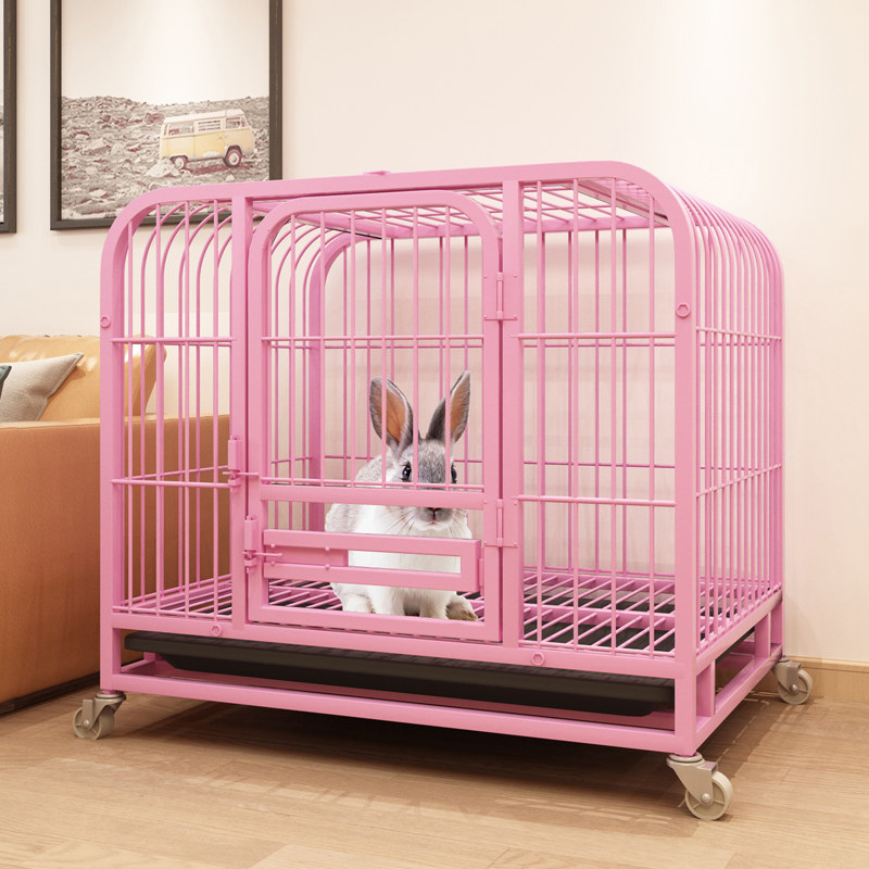 Rabbit cage rabbit cage special household nest oversized new house rabbit rabbit guinea pig with toilet indoor guinea pig