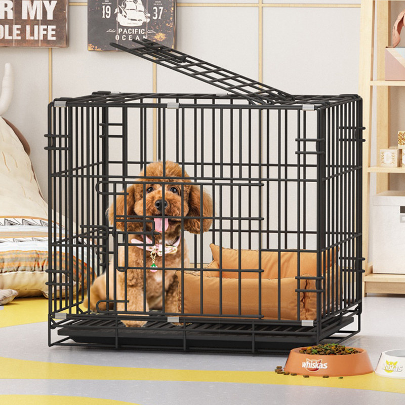 Dog cage small dog medium-sized home pet cage dog puppy puppy cocky with toilet separation