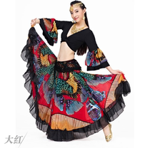 Gypsy Big Swing Dress 23 m Grand Flower Dress Indian Dance Performance Performance Suit New Special Price