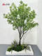 Artificial Anesthesia Wood Landscape Indoor and Outdoor Nordic Style Ornaments Window Decoration Hanging Bell Tree Large Green Plant Landscaping Combination