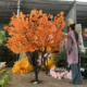 Artificial Maple Tree, Fake Maple Tree, Large Shopping Mall Hotel Greenery, Artificial Tree Decoration, Indoor and Outdoor Landscaping, Red Maple Tree