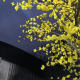 Artificial Yellow Wintersweet Tree, Plum Blossom Branch Chinese-Style Decoration for Shopping Malls, Hotels, Living Rooms, Large Floor-Standing Wishing Tree for Landscaping