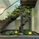 Simulated island spring flower window landscaping plant indoor high-end bionic decorative tree large fake tree simple landscape