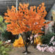 Artificial Maple Tree, Fake Maple Tree, Large Shopping Mall Hotel Greenery, Artificial Tree Decoration, Indoor and Outdoor Landscaping, Red Maple Tree