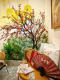 New Year Persimmon Tree, Wish Tree, Artificial Tree for Landscaping, Indoor and Outdoor Decoration, Zen-Style New Chinese-Style Floor-Standing Clubhouse Fake Fruit Tree