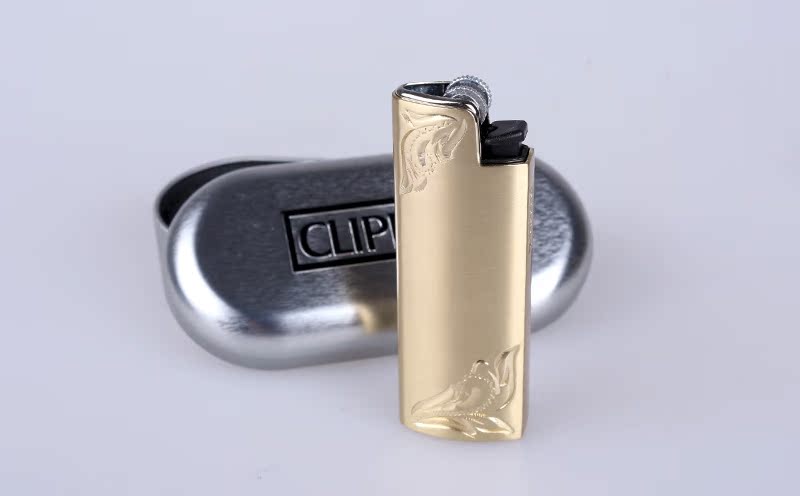 Hộp quà tặng kim loại BP22 clipper clarford gas nhẹ đá lửa ròng rọc nhẹ cá tính sáng tạo bật lửa đẹp giá rẻ