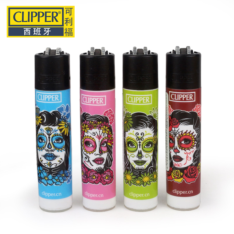 CP11 cô gái lớn clipper Licu nhẹ hơn nylon an toàn đá lửa bánh xe otaku sáng tạo cá tính bật lửa khò