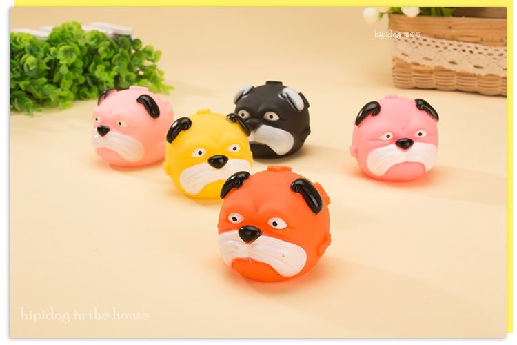 Chó đồ chơi răng hàm cắn cao su chống cắn bóng cao hơn gấu vàng tha mồi huấn luyện chó cưng mèo Teddy cung cấp chó con - Mèo / Chó Đồ chơi đồ chơi cho mèo cắn