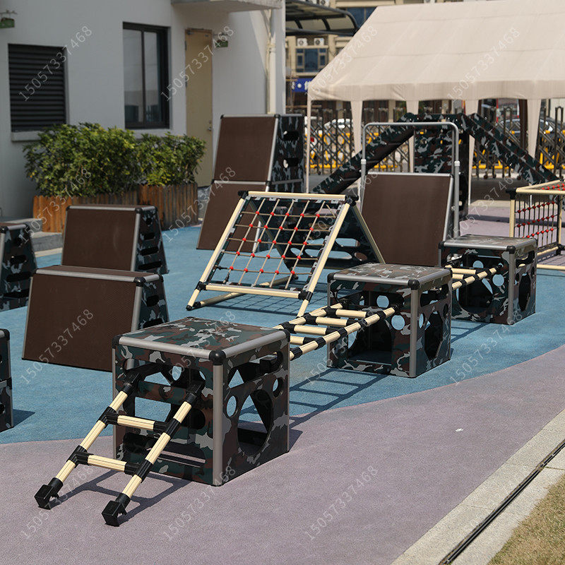 Камуфляж для детского сада, паркур, детская рама для скалолазания на открытом воздухе, комбинированное оборудование для физической подготовки, игрушка Анжи, тренировка сенсорной интеграции