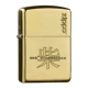 Zippo nhẹ chính hãng đồng nguyên chất trăm tên gia đình DIY chữ tùy chỉnh Mỹ gốc chính hãng nam giới hạn - Bật lửa