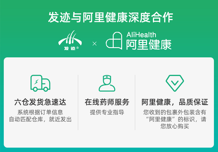 真有效的国药OTC 阿里大药房 发迹 5%米诺地尔酊 生发喷剂 90ml 图1