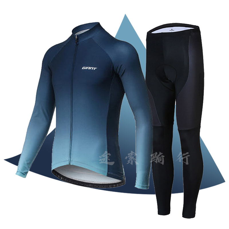 Spring and autumn winter Tour de France Fleet version Long sleeves riding suit Climbing Bike Clothes Grabbing Suede Warm Blouse for men