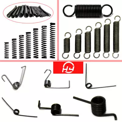 Large spring spring tension spring torsion spring big and small head Spring waist drum spring ladder spring ladder spring 304 stainless steel spring