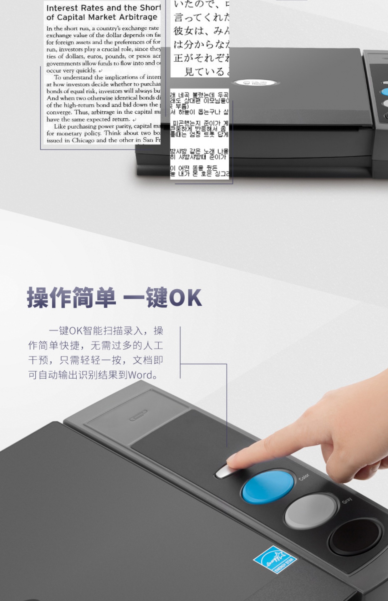 Hanvon Hanwang T80P HD Máy quét Sách Tập tin Văn bản nhanh Công cụ văn bản Bảng công nhận scan lide 400