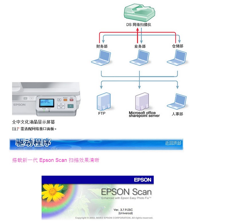 Máy quét tập tin A3 tốc độ cao hai mặt tự động Epson DS-60000 - Máy quét