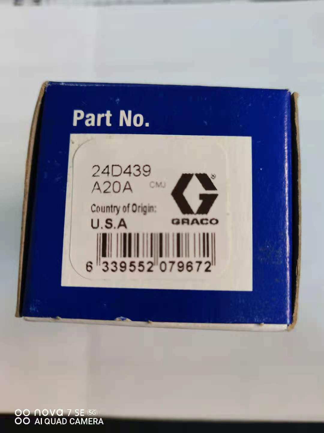 24D439 solid Rick high-pressure fluid mixed gas paint spray gun air impersonation repair spare parts repair kits