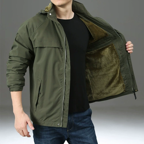 Демисезонная утепленная дорожная ветрозащитная удерживающая тепло куртка, мужской пуховик для отдыха, оверсайз