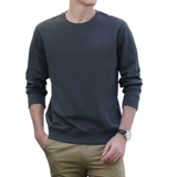 Демисезонный приятный телу свитшот, трендовый осенний лонгслив, мужская куртка, свободный крой