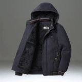 Зимний утепленный пуховик для мальчиков, хлопковая куртка, большой размер, свободный крой