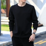 Утепленная демисезонная утепленная толстовка, приятная телу осенняя футболка, куртка, лонгслив, 2024 года, оверсайз