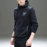 Осенний балахон с молнией для отдыха, трендовая рубашка, толстовка с капюшоном, кардиган, осенняя куртка