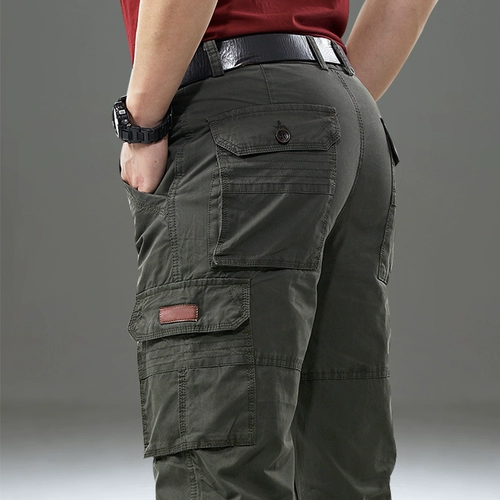 Летние тонкие дорожные штаны, свободный прямой крой