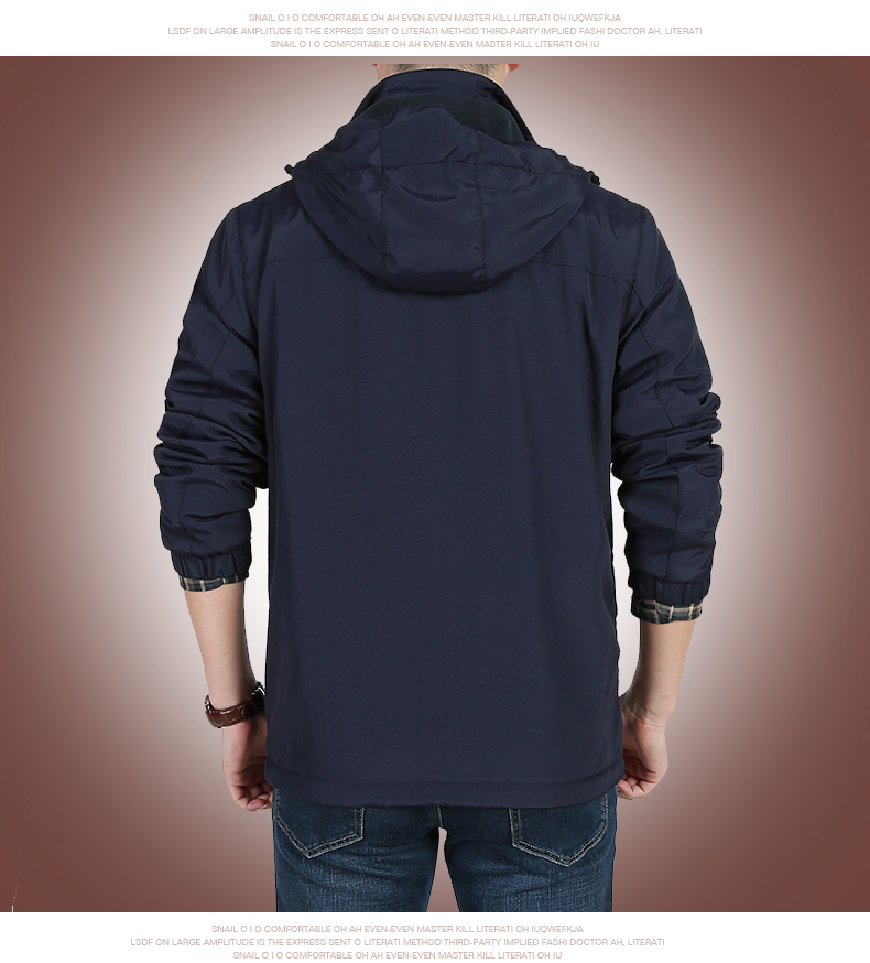 Blouson homme NIANJEEP    manches longues en Nylon - Ref 3119072 Image 29