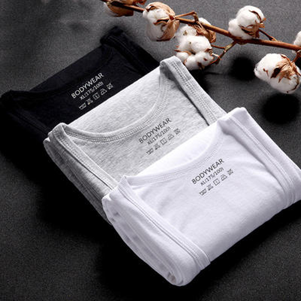 2-Pack Men's Pure Cotton Vests, Breathable Base Layer Sports Undershirts, Loose Fit for Home, Summer Style, Sleeveless Tank Tops