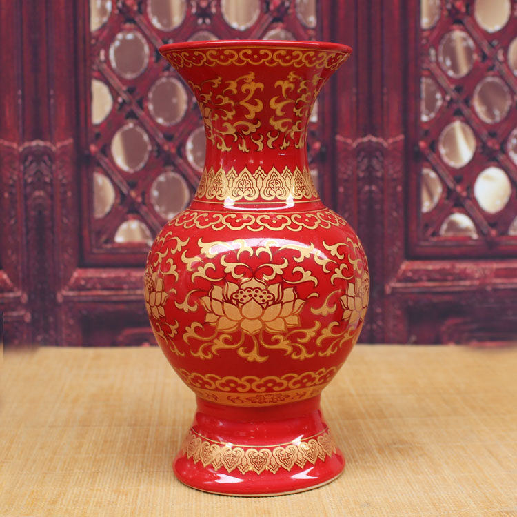 Buddhist Supplies Buddhist Terrace Vases Fugui Lotus Bottle Inserts Vase Buddha Bottles For Foor Vases Buddhist Vases Buddhist Vases Buddhist Vases 
