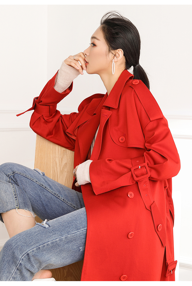 Trench pour femme en Nylon en Adhesif - Ref 3225939 Image 28