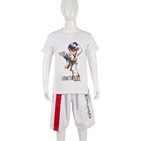 Белые минифигурки, футболка, шорты