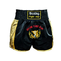 Крутые черные золотые тайские тайские штаны