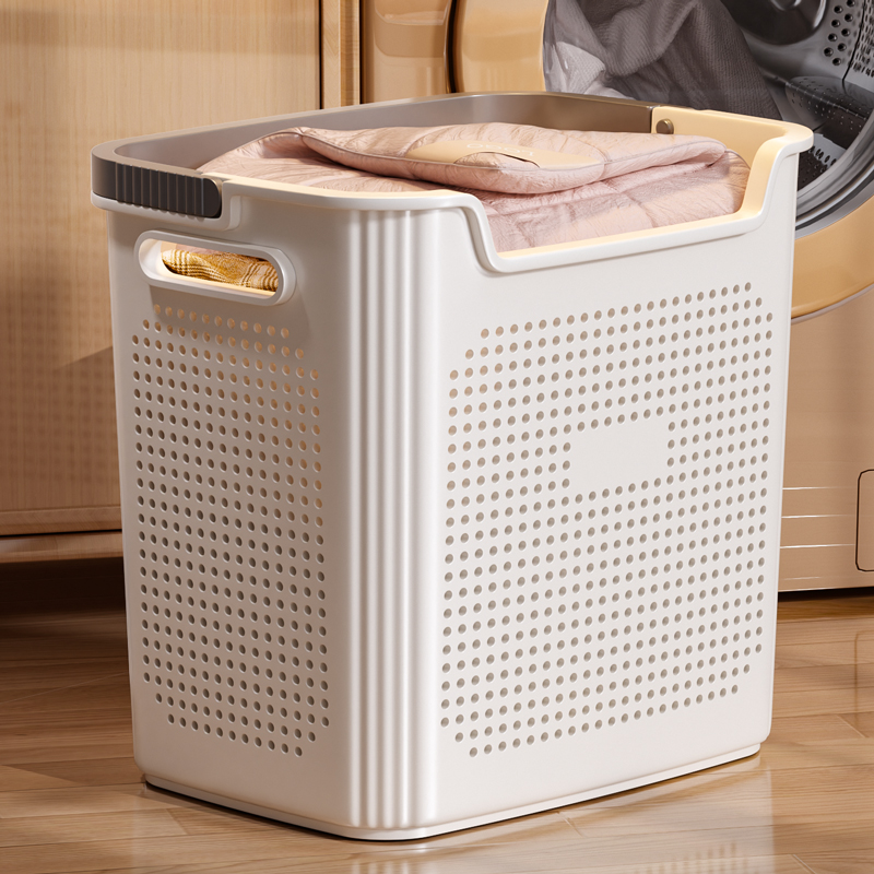 Dirty Laundry Basket Home Toilet Bathroom Laundry Basket dirty laundry Clothing Containing baskets Sub-zone Hand bathing Dirty Laundry Basket-Taobao