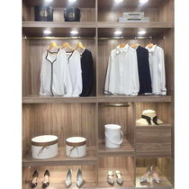 Simple modern wardrobe clothes room jewelry package with design shirt clothesShoes package furniture