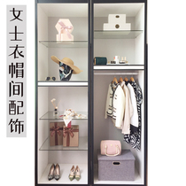 Light luxury model room hostess room cloakroom wardrobe decoration decoration small fragrance dress dress storage box Chen