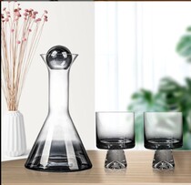 Modern luxury sample room Living room dining room kettle glass swing pieces creative soft decorations with pallet combination