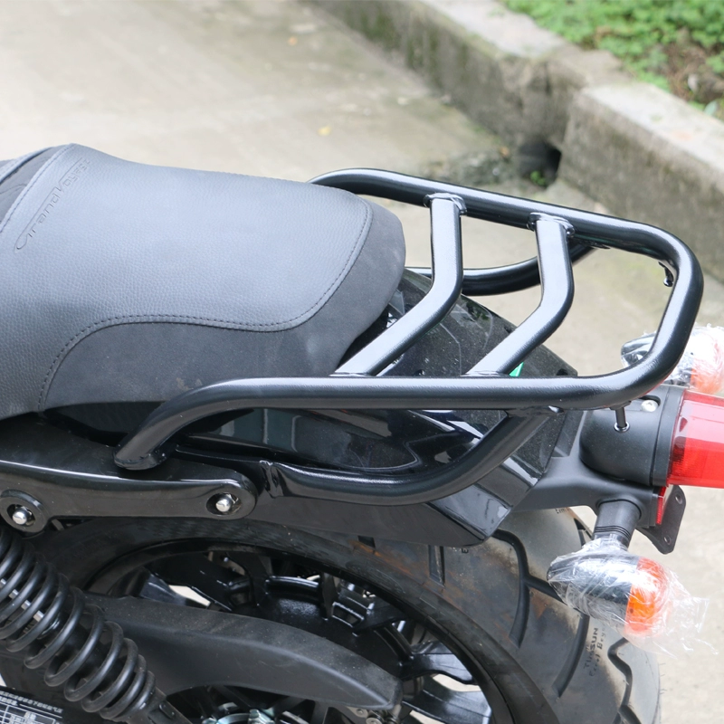 Thích hợp cho giá đỡ Qingqi Dahan Hyosung gv300s ụ sau tay vịn ghế sau phụ kiện sửa đổi giá cốp sau - Phụ tùng xe máy