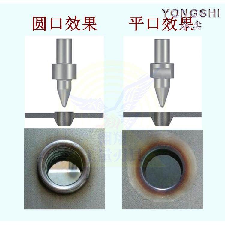 Jansco Tungsten Steel Drill Extrusion Melting Round Flat Mouth M3456810 Universal Stretch Jansco Alloy Hot Melt Drill Bit