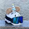 Ski Helmet Decoration Ski Helmet Accessories Cat Ears Ski Resort Skiing Warm Decoration Helmet Accessories Shirley Mei