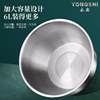 Vegetable Salad Dehydrator Stainless Steel Manual Rotating Draining Basket Household Fruit and Vegetable Spinner Dryer Vegetable Washing and Dehydration Tool