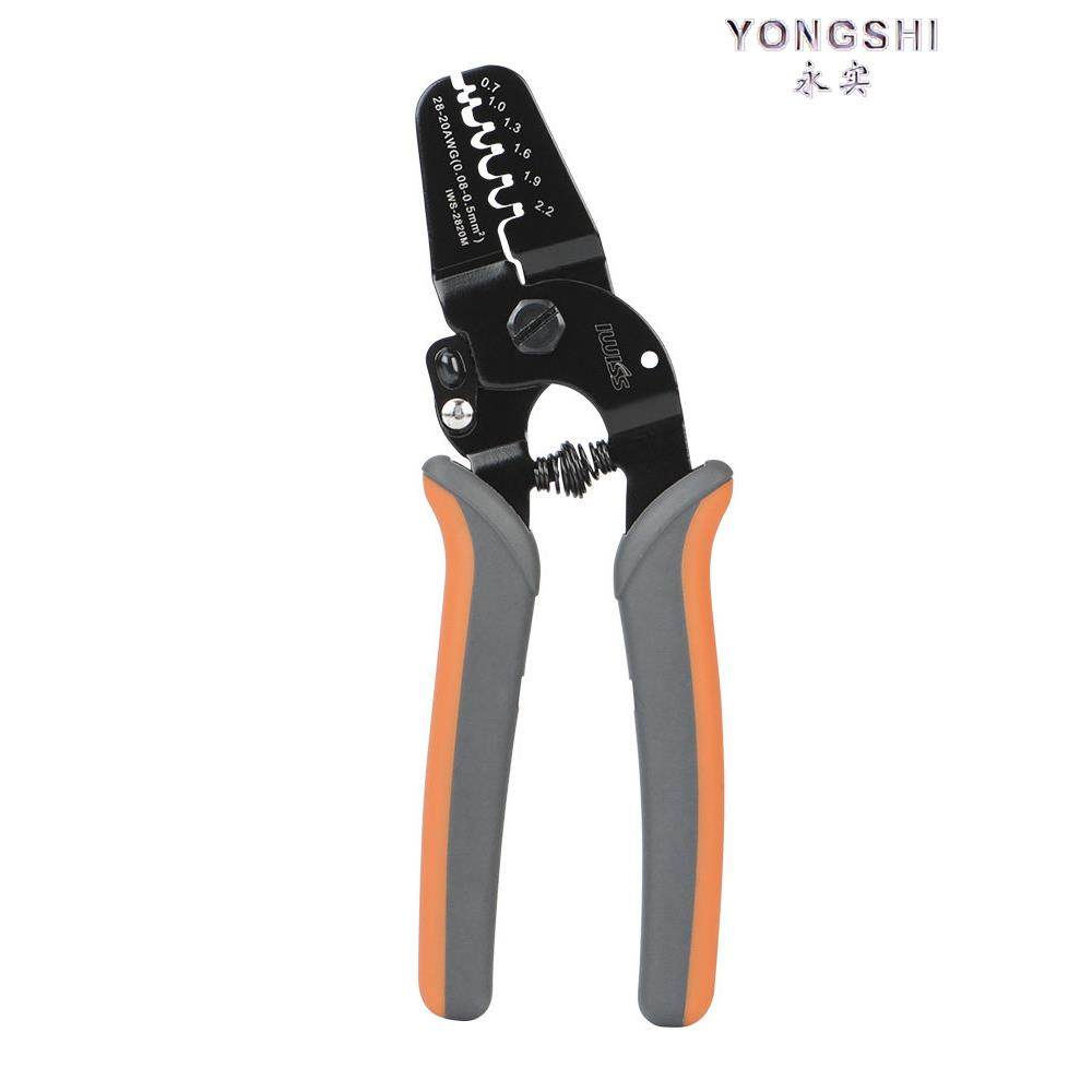 Iwiss 2820 Crimping Pliers Suitable for Molex Connectors 1/1.25/1.5 Terminal Pliers Manual Direct Sales